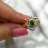 Emerald Çelik Yüzük