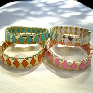 Triangle Lastikli Bileklik