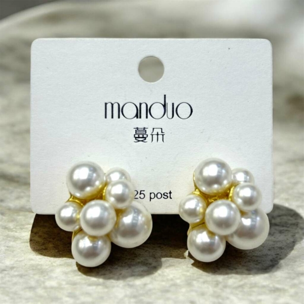 Pearlball Çelik Küpe