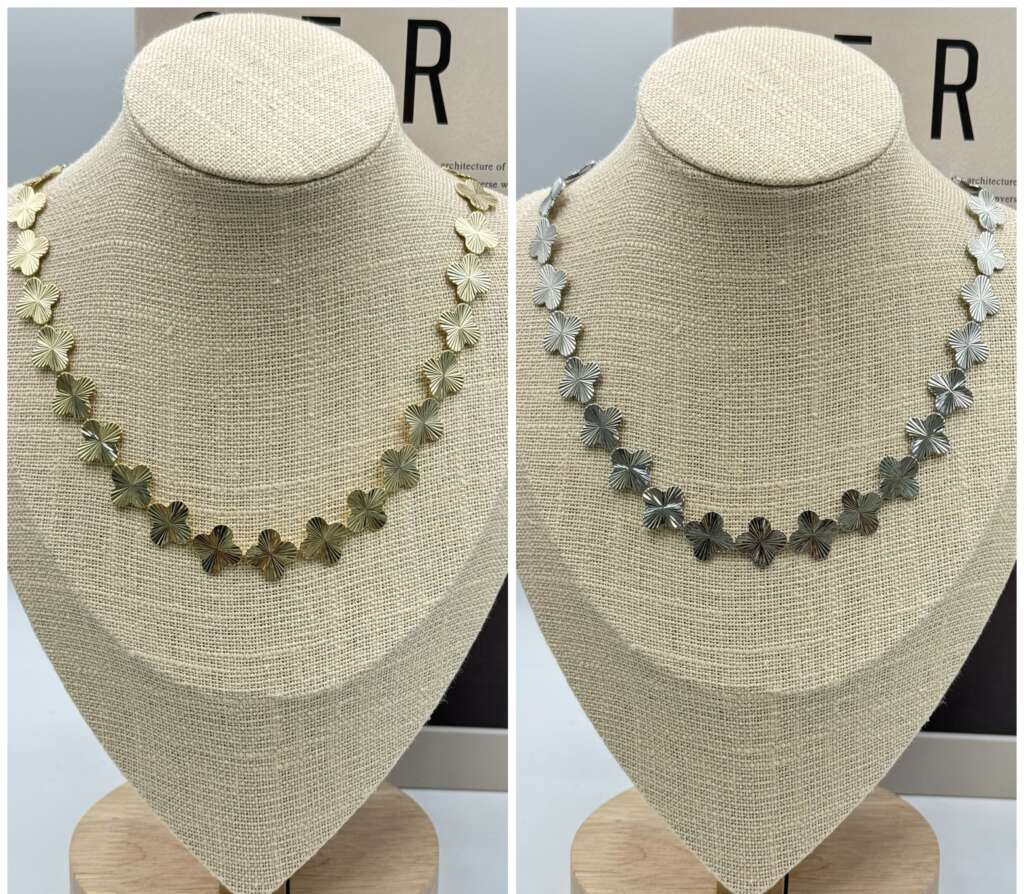 Yonca Sıralı Vip Kolye