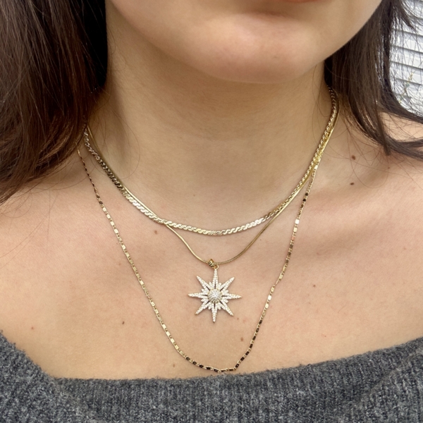 Kutup Yıldızı Vip Kolye Seti